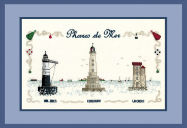 Морские маяки Le Bonheur des Dames 1133, цена 5 395 руб. - интернет-магазин Мадам Брошкина